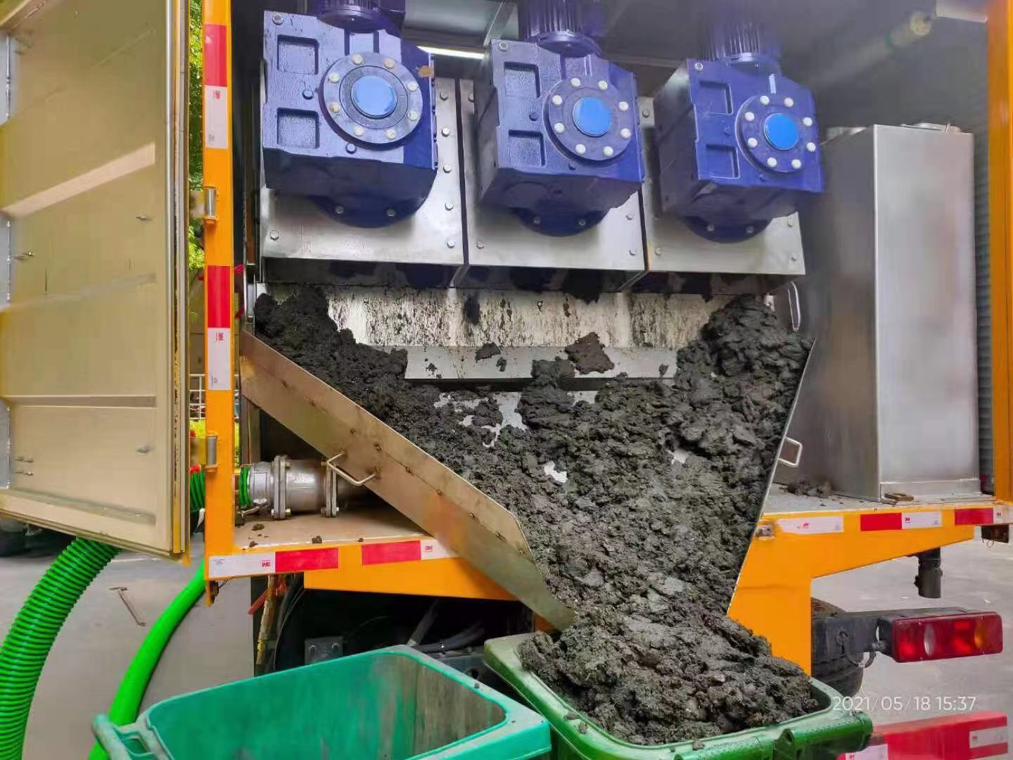 谢家集化粪池清掏城市维护站-泥浆净化干湿分离处理