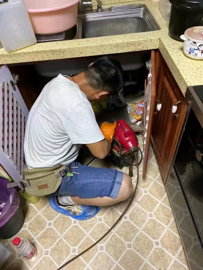 谢家集通下水道